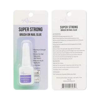 Brush-On Super Strong Pink Nail Glue 10G