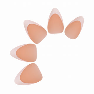 Allkem French Extra Short Stiletto 360 Pcs | Neutrals - Bold Soft Gel Nail Tips