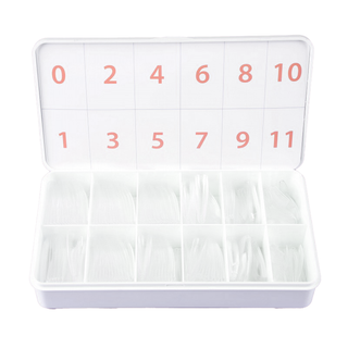 Allkem XXL Ballerina 360 Pcs | Clear Soft Gel Nails