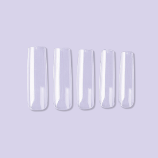Allkem XXL Square 360 Pcs | Clear Soft Gel Nails