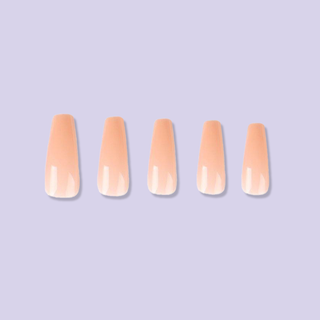 Allkem Extra Long Ballerina 520 Pcs | Nude Tone Soft Gel Nails