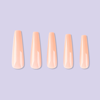 Allkem XXL Ballerina 360 Pcs | Nude Tone Soft Gel Nails