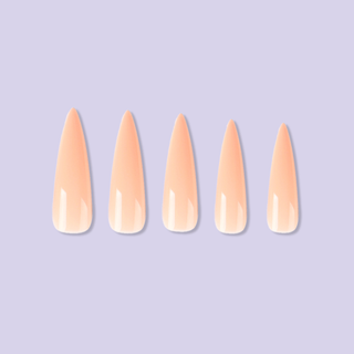 Allkem XXL Stiletto 360 Pcs | Nude Tone Soft Gel Nails