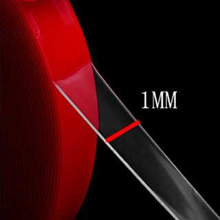 Clear Double Sided Tape 1mm x 6mm x 10M