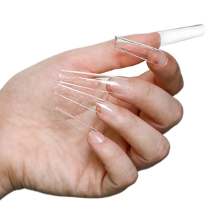 Allkem XXL Square 360 Pcs | Clear Soft Gel Nails