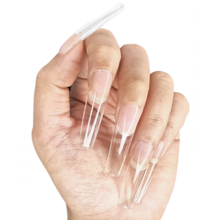 Allkem XXL Square 360 Pcs | Clear Soft Gel Nails