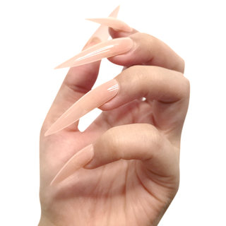 Allkem XXL Stiletto 360 Pcs | Nude Tone Soft Gel Nails