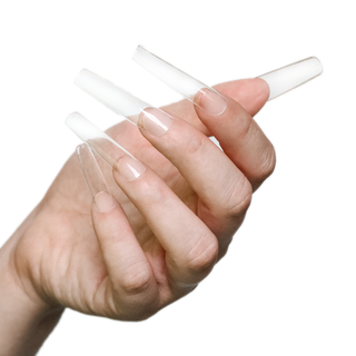 Allkem XXL Square 360 Pcs | Clear Soft Gel Nails