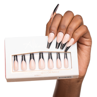 Revolve French Extra Long Ballerina Press On Nails