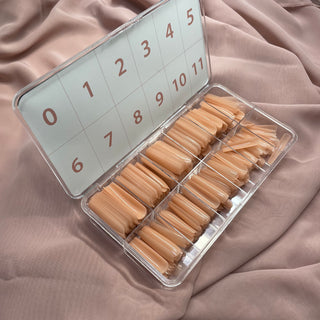 Allkem  XXL Square 360 Pcs | Nude Tone Soft Gel Nail Tips