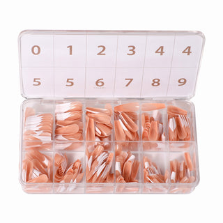 Allkem French XL Ballerina 364 Pcs | Nude Tone Soft Gel Nails