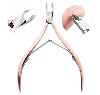 Rose Gold Cuticle Trimmer Manicure Nipper