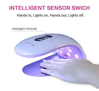 UV LED Gel Nail Lamp Light  36W Dryer with 4 Timers