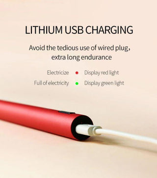 ALLKEM Metallic Red Portable Electric Nail Drill, Rechargeable Wireless Pen Manicure Pedicure Efile Nail 12000rpm Drill Kit for Acrylic and Nails Gel Polishing with Nail Drill Bits… - AllKem Nails