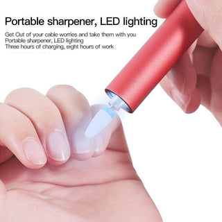 ALLKEM Rose Gold Portable Electric Nail Drill, Rechargeable Wireless Pen Manicure Pedicure Efile Nail 12000rpmDrill Kit for Acrylic and Nails Gel Polishing with Nail Drill Bits… - AllKem Nails