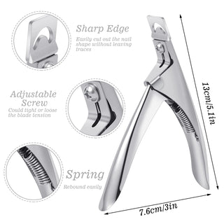 Nail Tips Cutter - Silver