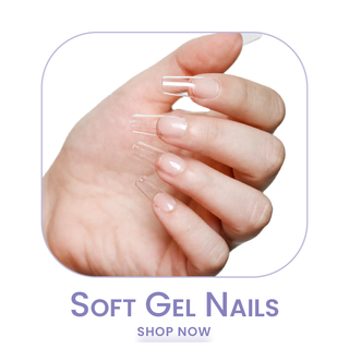 Soft gel nails at the comfort of your home