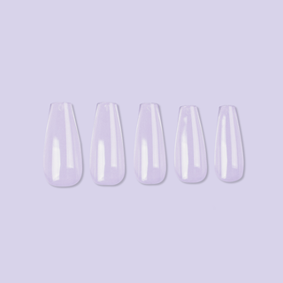 Allkem Medium Ballerina 504 Pcs | Clear soft Gel Nails