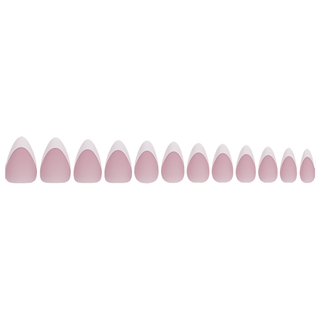 Allkem French Extra Short Stiletto 360 Pcs |Neutrals - Chic Soft Gel Nail Tips
