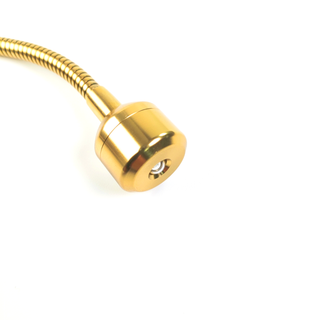 Flash Cure Portable Gooseneck UV LED Nail Lamp for Gel Nail Polish - Gold
