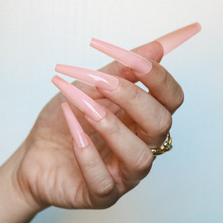 Allkem XXL Ballerina 500 Pcs | Pink Tone Soft Gel Nails